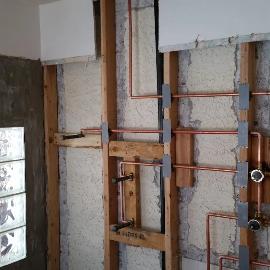 Copper pipe installation for Burst Pipe Repair in Daly City
